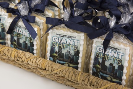 Giant Shifts Book Launch Swag